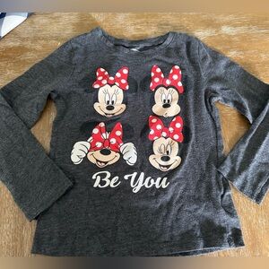 Old Navy Collectabletees Minnie Mouse Be You Graphic Top 5T